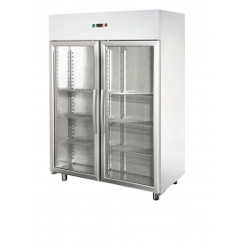 Frigo 1200 litri ventilato porte a vetro - 120TNV