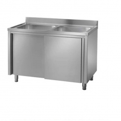 Lavatoio Inox Armadiato 100x60