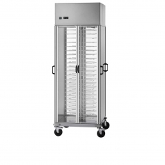 Carrello portapiatti CA1439R refrigerato cm. 75x78x203h