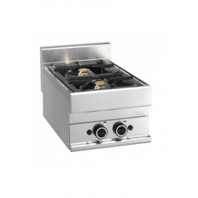 Cucina 2 fuochi a gas versione top 6540PCG