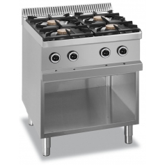 Cucina 4 fuochi a gas higt power MG/7070HAG