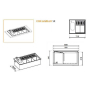 WorkStation incasso L715L ps55