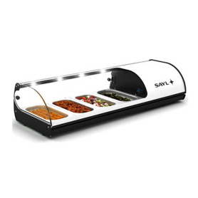 Vetrina refrigerata da appoggio VG4 ps39