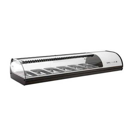 Vetrina refrigerata SUSHI da appoggio SV6 bianca