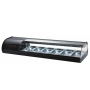 Vetrina refrigerata SUSHI da appoggio SV6 nera mot.sx