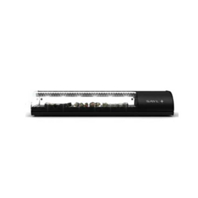 Vetrina refrigerata SUSHI da appoggio SV6P nera