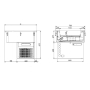 VASCA REFRIGERATA DROP-IN ARMONIA 64