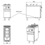 Cucina a gas 2 fuochi