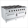 Cucina 6 fuochi a gas con forno a gas KUSINA G9K211G