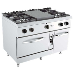 Cucina 6 fuochi a gas con forno a gas KUSINA G9K211G