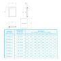 Sportello serie IGLOO per frigo bar IGSP60