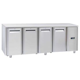 Tavolo refrigerato GN1/1 QR4100SG ventilato cm. 209,5x70x85h Motore staccato (optional)