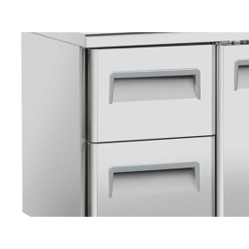 Cassettiera doppia per tavoli refrigerati QR