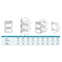 Cassettiera frigo doppia - serie 4000 ps60