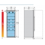 Frigo per vini SOM481 ps245