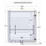 Modulo cella frigo CUBO NUC TN7720 ps310