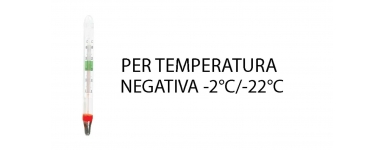 Per temperatura NEGATIVA